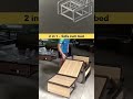 Model Fold Sofa Cum Bed Best | Smart Space Saving Design #shorts #fold #sofa #space