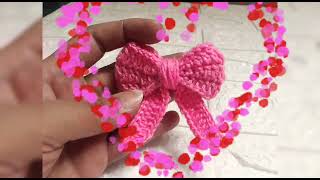 فيونكة كروشيه⚘easy crochet bow