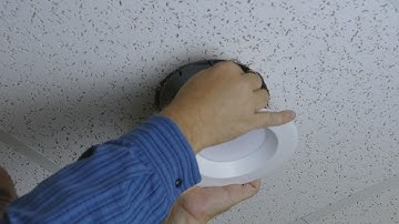 Installation of Retrofit LED Recessed Downlight