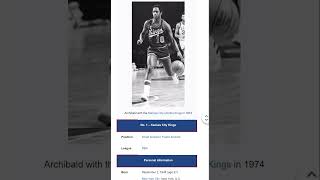 What Nate “Tiny” Archibald’s Wiki page would have looked like in 1976