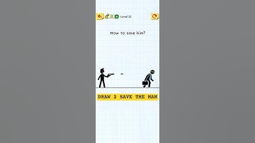Draw 2 Save the Man Gameplay | Levels 10-11 Challenge! 🧠✏️ #shorts