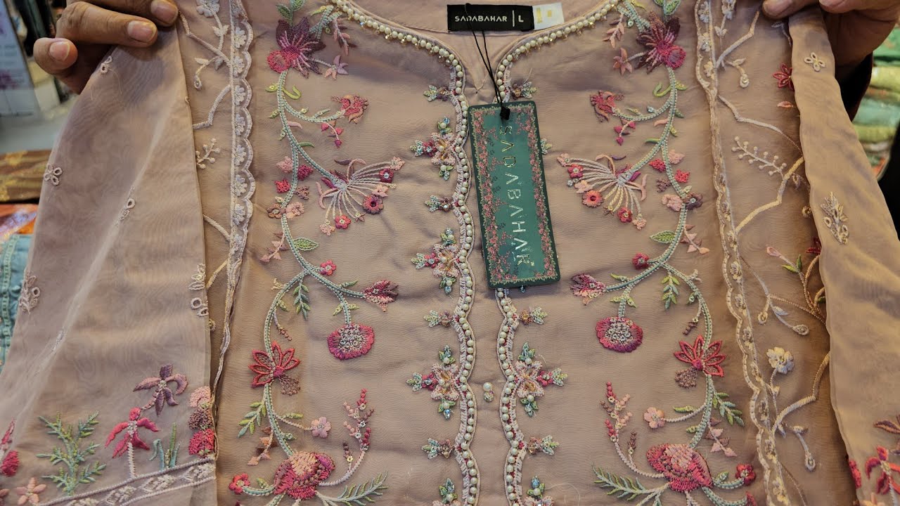 Original Pakistani Sadabahar Bridal Ready Dress YouTube Original Pakistani Sadabahar Bridal Ready Dress YouTube