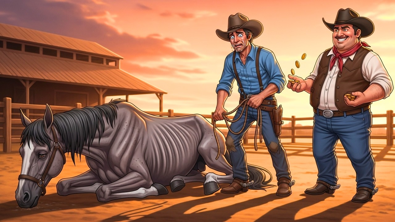 El Patrón Rico que Pagó con la Yegua más Vieja del Rancho... 💔🐎