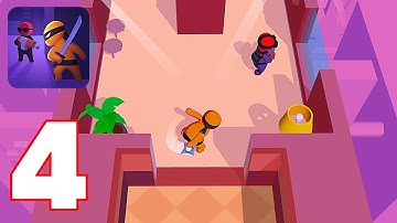 Stealth Master: Assassin Ninja Gameplay Walkthrough - Part 4 (iOS, Android)