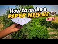 How to Make a Paper Bat 🦇 | Easy DIY Paper Bat Craft