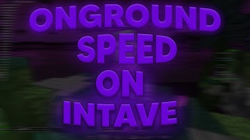 ONGROUND SPEED on Intave | Cheatmine | Ryu Hacking