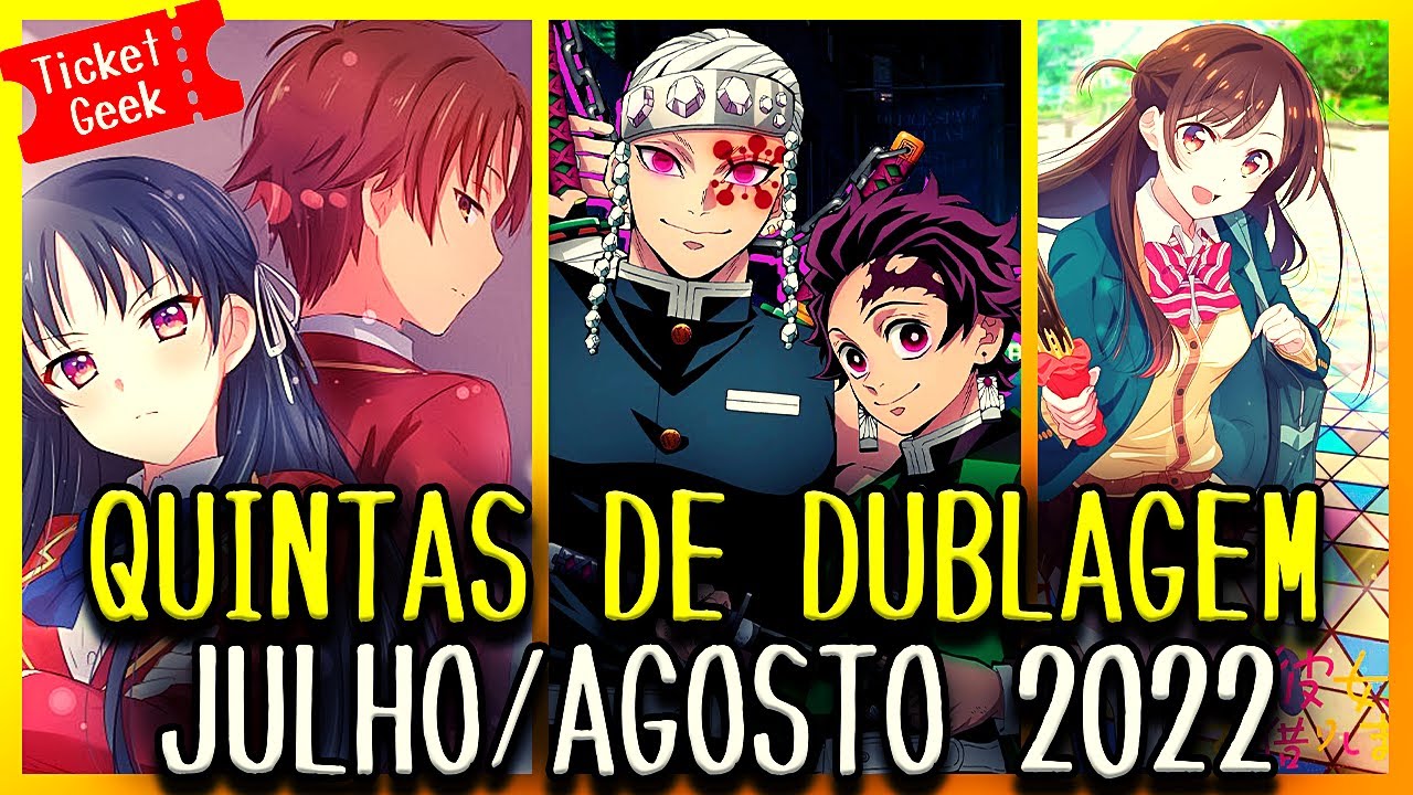 Crunchyroll Brasil ✨ on X: Quinta-feira é dia de Quintas de Dublagem! 🗣🎶  As dublagens brasileiras de Re-Main e Life Lessons with Uramichi Oniisan já  estão disponíveis aqui na Crunchyroll!  /