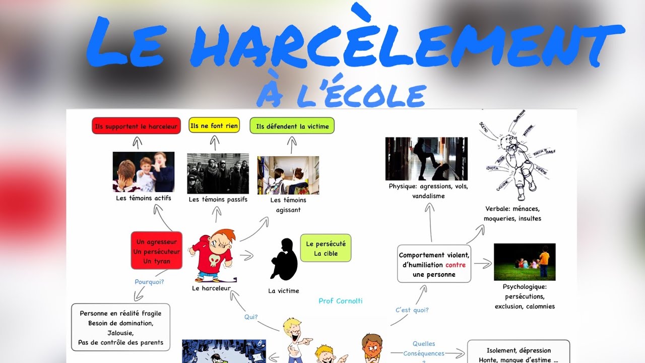 Impara il francese: che cos’è il bullismo? c'est quoi le harcèlement?