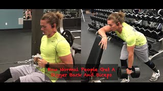 Building A Bigger Back And Biceps | Full Workout