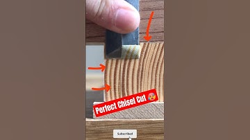 Sharp Chisel Cutting Wood 🔥 #shorts