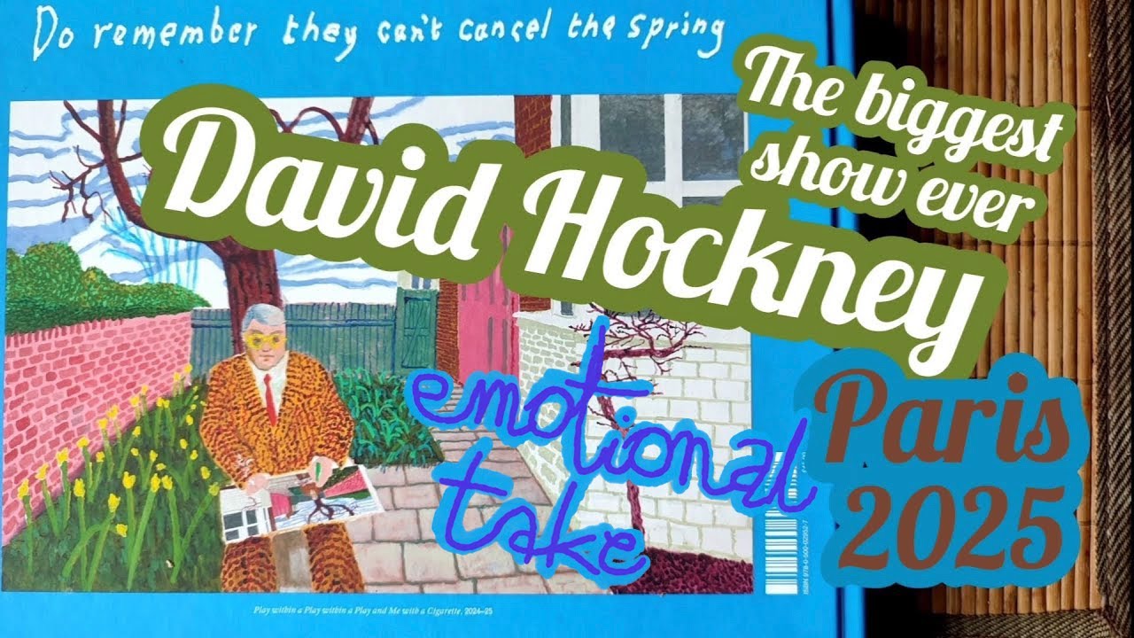 400 Works of David Hockney – The Biggest Show Ever in Paris 🇫🇷 (Until Aug 31, 2025)