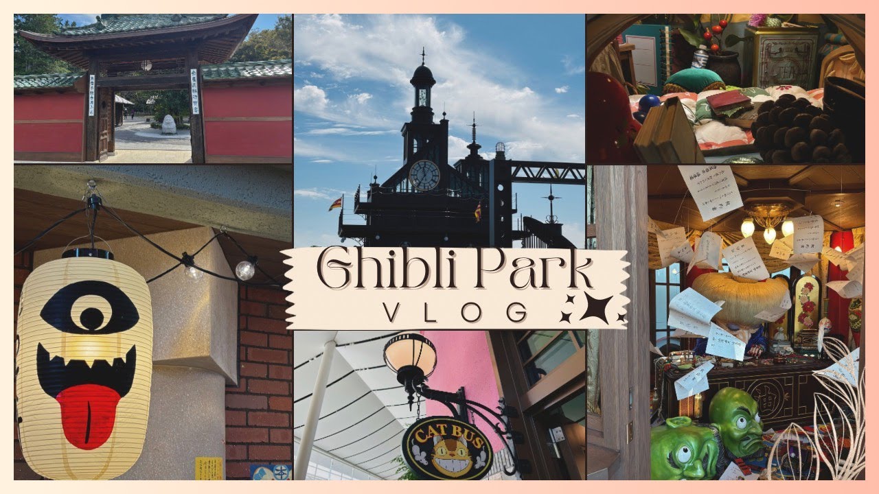 Ghibli Park Vlog! Grand Warehouse, Shop and more!