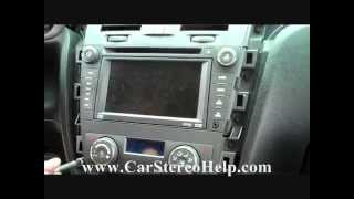 Cadillac DTS Bose Stereo Removal 2006 - 2011 = Car Stereo HELP