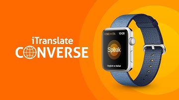 Introducing iTranslate Converse for the Apple Watch!