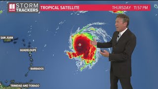 Hurricane Lee upgraded to a dangerous category 5 storm