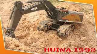 huina 1592 alloy 1/14 22ch alloy rc excavator #Shorta