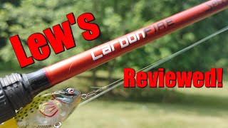 Lew's CARBON FIRE Speed Stick Spinning Rod Reviewed!