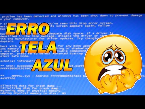 Vídeo: O Que Fazer Com Uma Tela Azul No Windows Vista