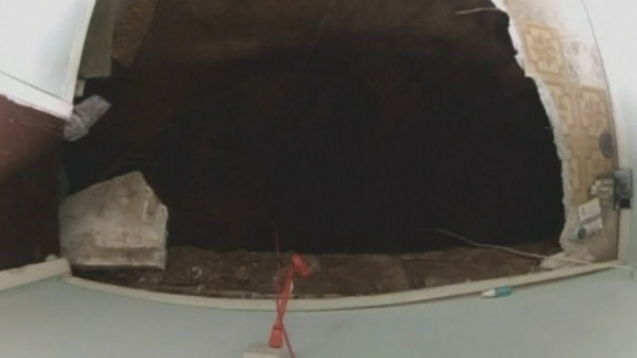 First Look Inside Florida Sinkhole Home That Swallowed A Man While He Slept