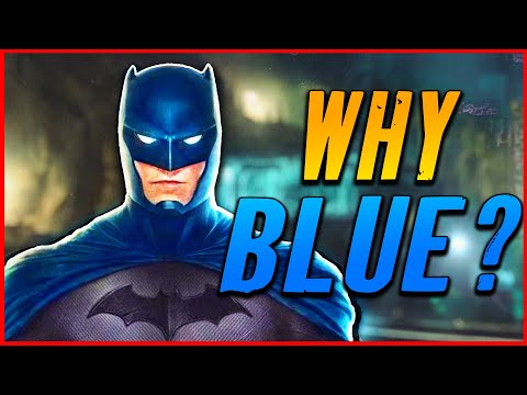 Why Does Batman Wear Blue and Grey? #batman