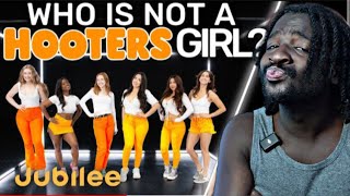 6 Hooters Girls vs 1 Fake REACTION!!! (Burnt Biscuit)