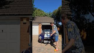 Speeding up my hairloss in the Cobra! #adamc #cancer #accobra