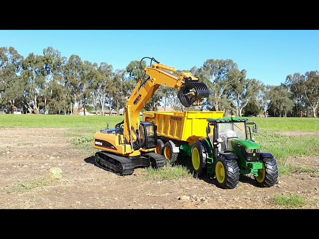 TRACTEUR RADIOCOMMANDE JOHN DEERE 6190R