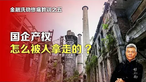 司马南：金融洗劫惨痛教训⑤国企产权怎么被人拿走的 - 天天要闻