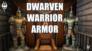 Xbox Skyrim SE: DWARVEN WARRIOR ARMOR Mod Showcase