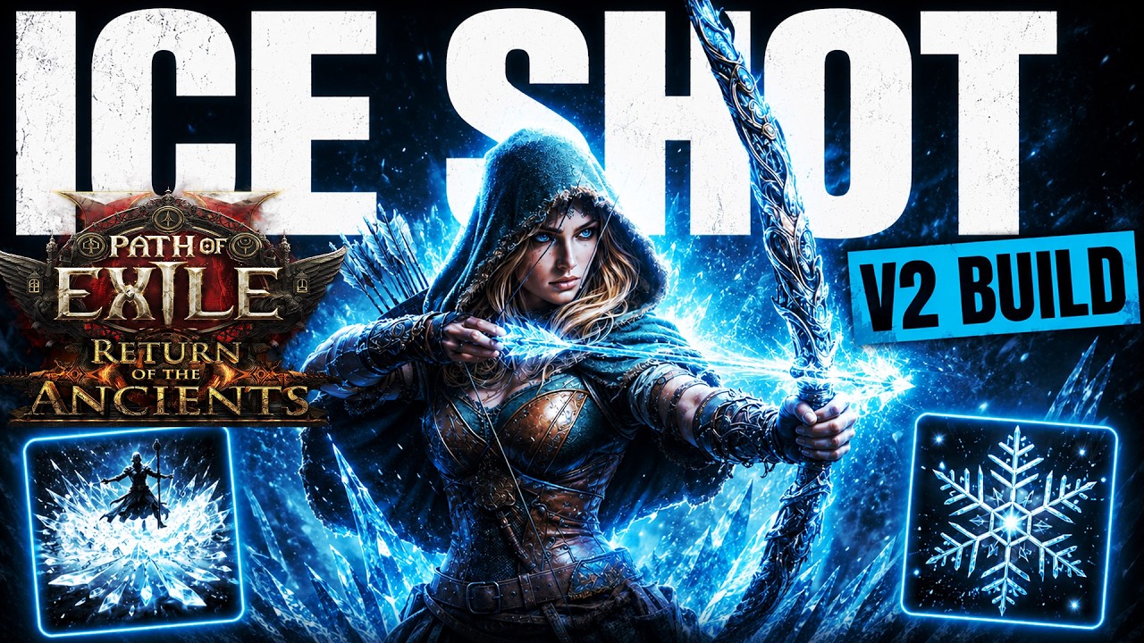 THE CRAZIEST ICE SHOT AMAZON BUILD IN 0.5! POE 2 Ice Shot Build 0.5 (NEW META)