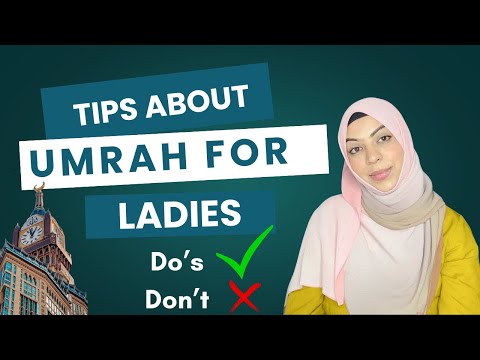 Tips About Umrah For Ladies | Must watch this video before you go to UMRAH 🕋 #umrah2025