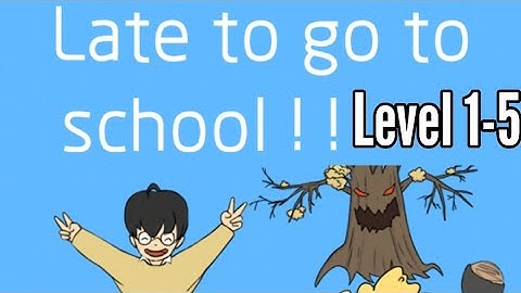 Late To Go To School Day 1 2 3 4 5 Level Android iOS Walkthrough Solution