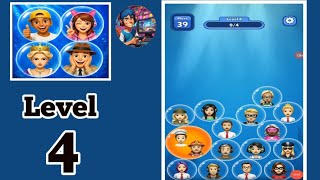 Bubble match connect puzzle level  4 solution and walkthrough for gameplay 