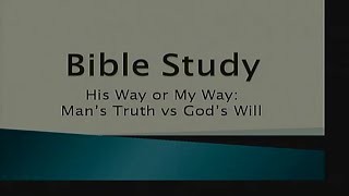 Pentab Wednesday September 7, 2016 Bible Study