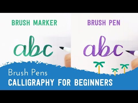 A Beginners Guide To Paint Brushes – Stationery Island