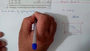 Q.7, Ex.6.5 Chapter:6 The Triangle And Its Properties | Ncert Maths Class 7 | Cbse