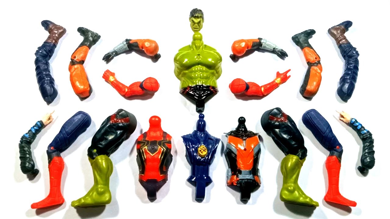 Hulk smash Spider-Man Ant-Man doktor stranger assemble toys video