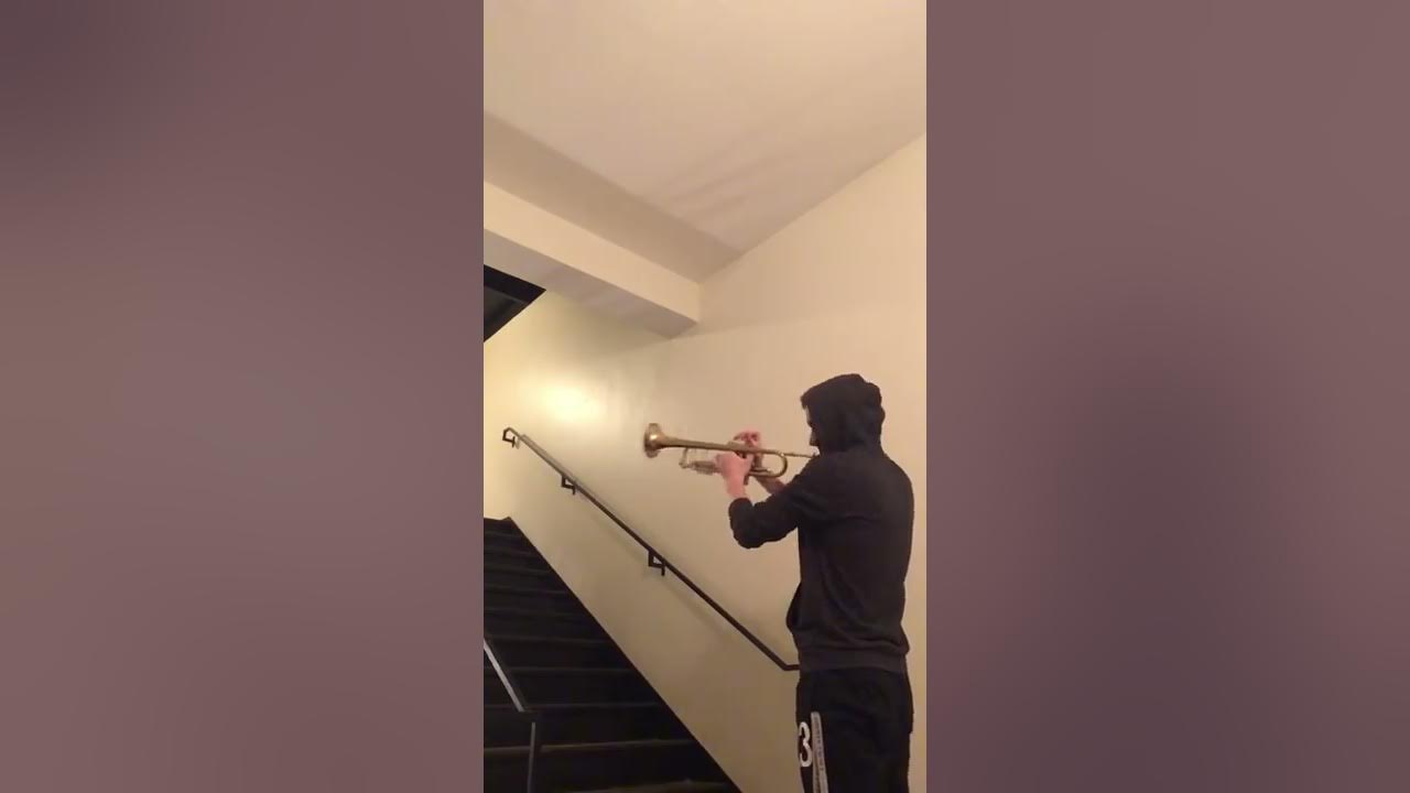 "The Force Theme" - Star Wars - stairwell with awesome reverb