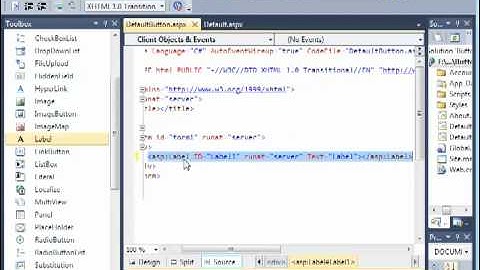 Command Buttons and Client Actions - Course ASP.NET 4 and Visual Studio 2010 - Lesson 7