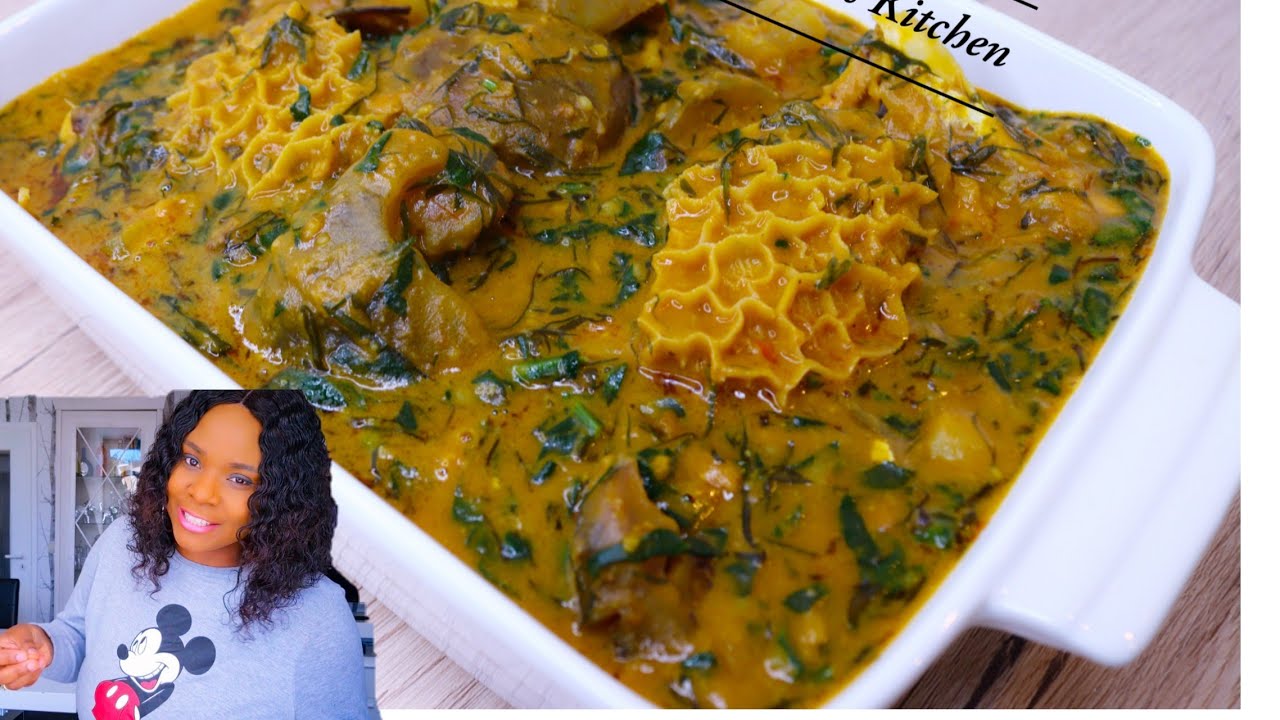How to cook Rich Ofe Owerri Okazi Soup YouTube