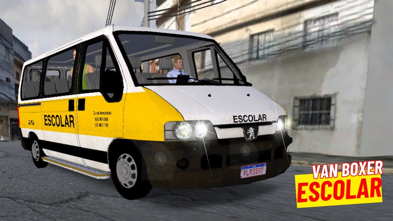Lançamento VAN PEUGEOT BOXER 2013 ESCOLAR |PROTON BUS SIMULADOR|