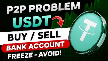 🚨 ALERT : USDT Buying / Selling Bank Account Freeze Problem | Steps to Avoid | Crypto News Today