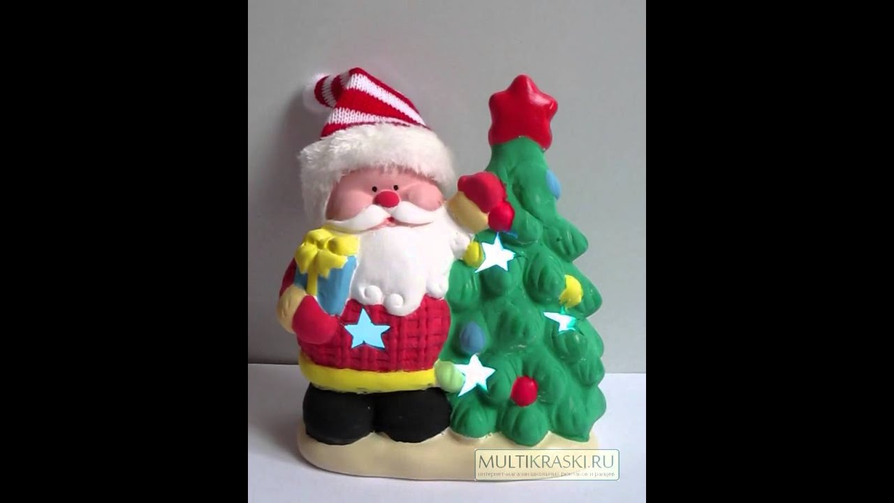 Дед мороз 2016 Сувенир для раскрашивания