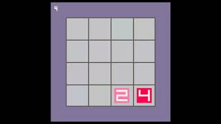 2048 v0 2 PICO 8 Fantasy Virtual Console Lexaloffle Games www lexaloffle com screenshot 4
