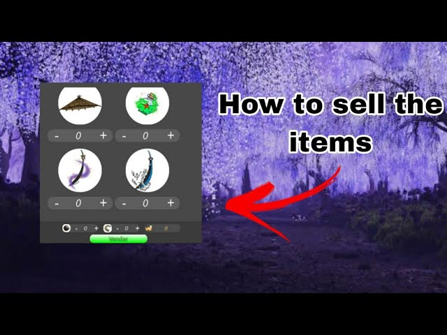 Project Slayers: How to Sell Items - Touch, Tap, Play