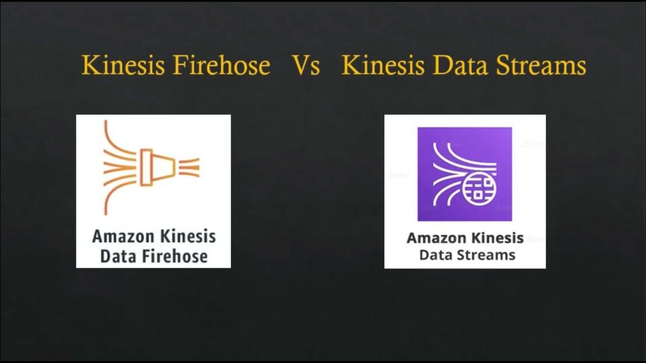 AWS Professional Exam Difference between Kinesis Firehose and Data