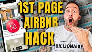 How To Get On Airbnb's 1st Page Of Search With This  ONE  Hack