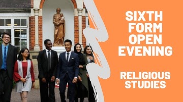 Sixth Form Open Evening 2020 | A-Level Religious Studies