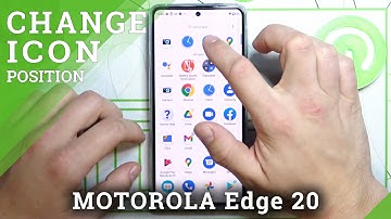 How to Restore Phone Icon from Home Screen in Motorola Edge 20 - Remove Dialer Icon