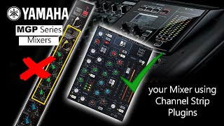 Insert Waves SuperRack Performer on the Yamaha MGP32X vocal channel
